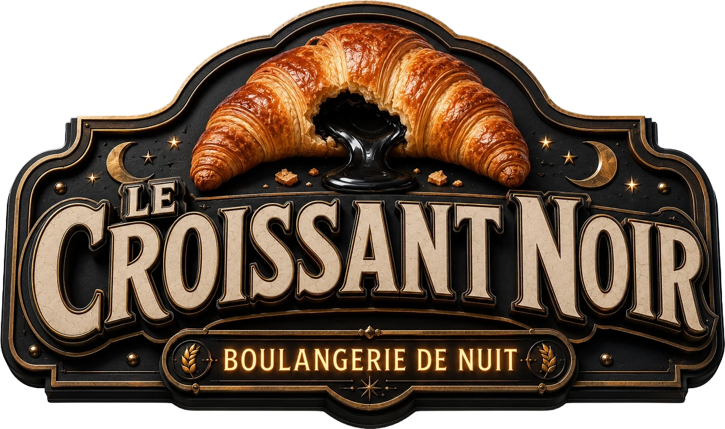 Le Croissant Noirのロゴ