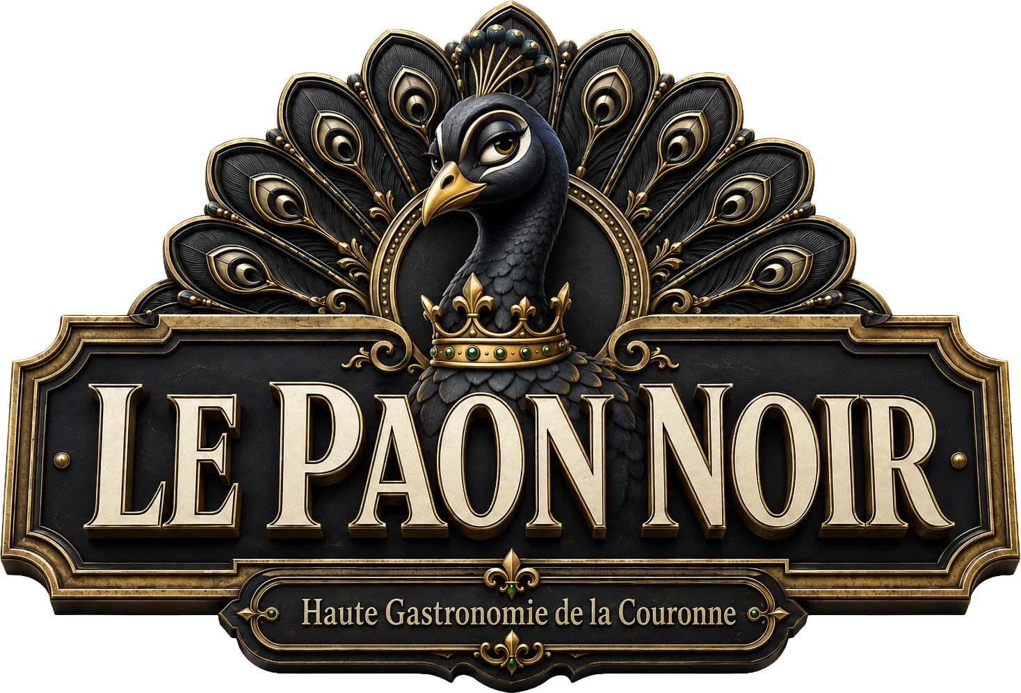 Le Paon Noirのロゴ