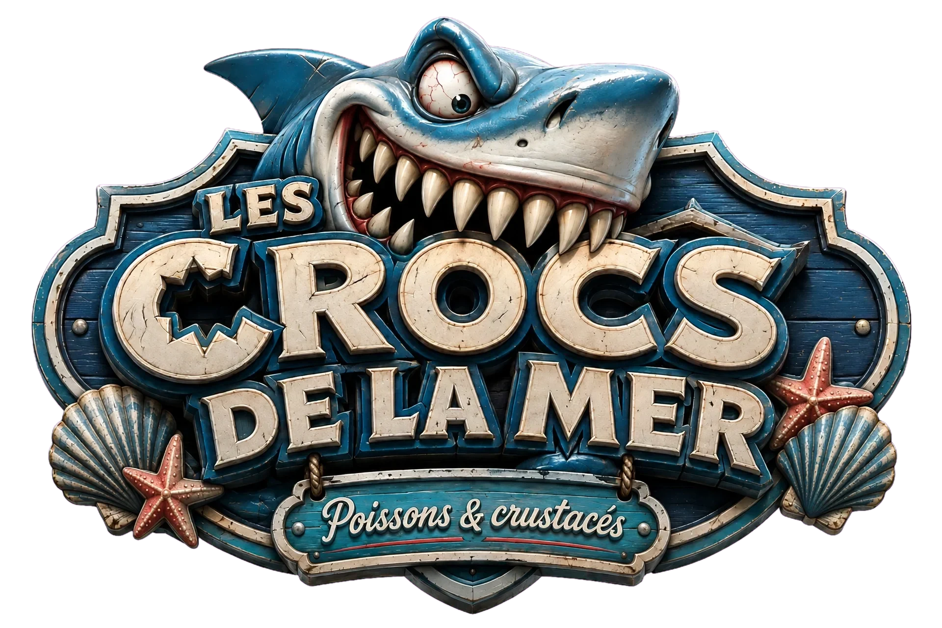 Les Crocs de la Merのロゴ